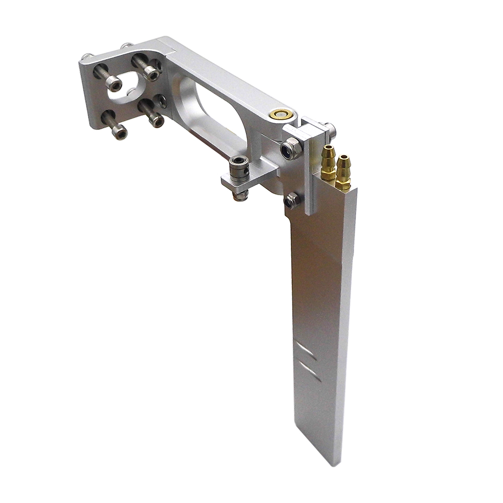 Rc Boat Rudder Aluminum Water Pickup - Aluminiowa sterka 160mm z podwójnym kolektorem