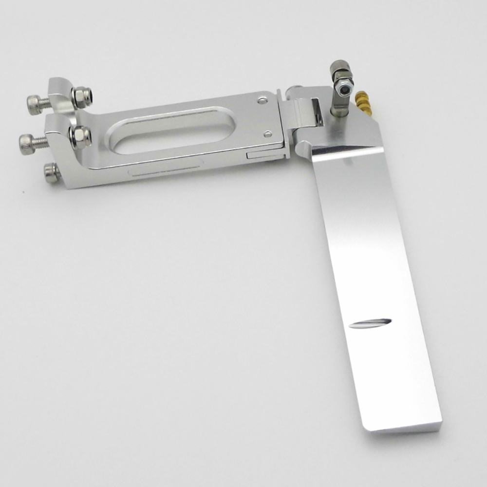 Rc Boat Rudder Aluminum Water Pickup - Aluminiowy zestaw wlotu wody 130mm, sterowanie,