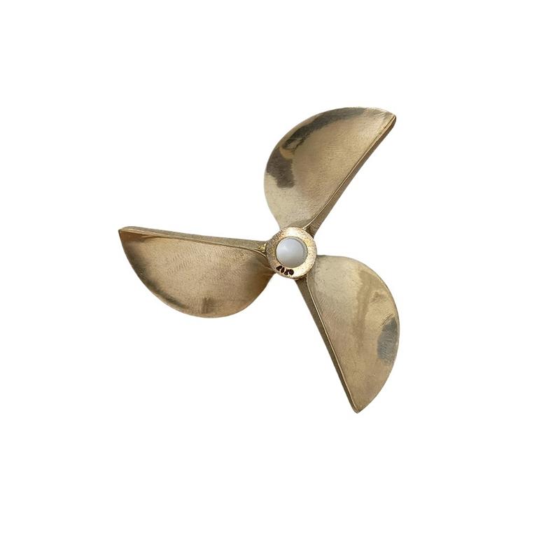 Rc Boat Metal Propeller Copper 3 Blade - Miedziane śruby napędowe do łodzi RC,