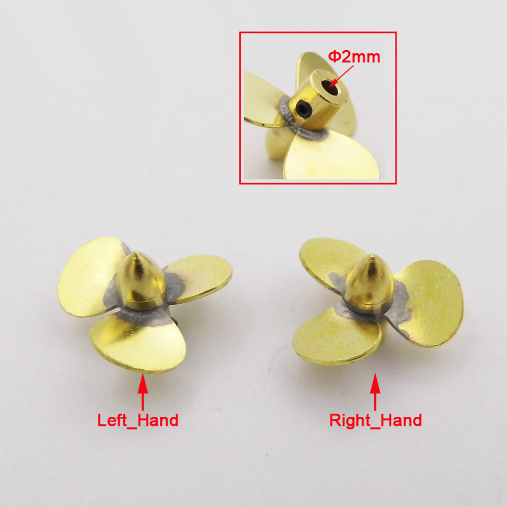 1PC 12mm 14mm 16mm 20mm 23mm M – Rc Boat Metal Propeller Copper 3 Blade recenzja i cena