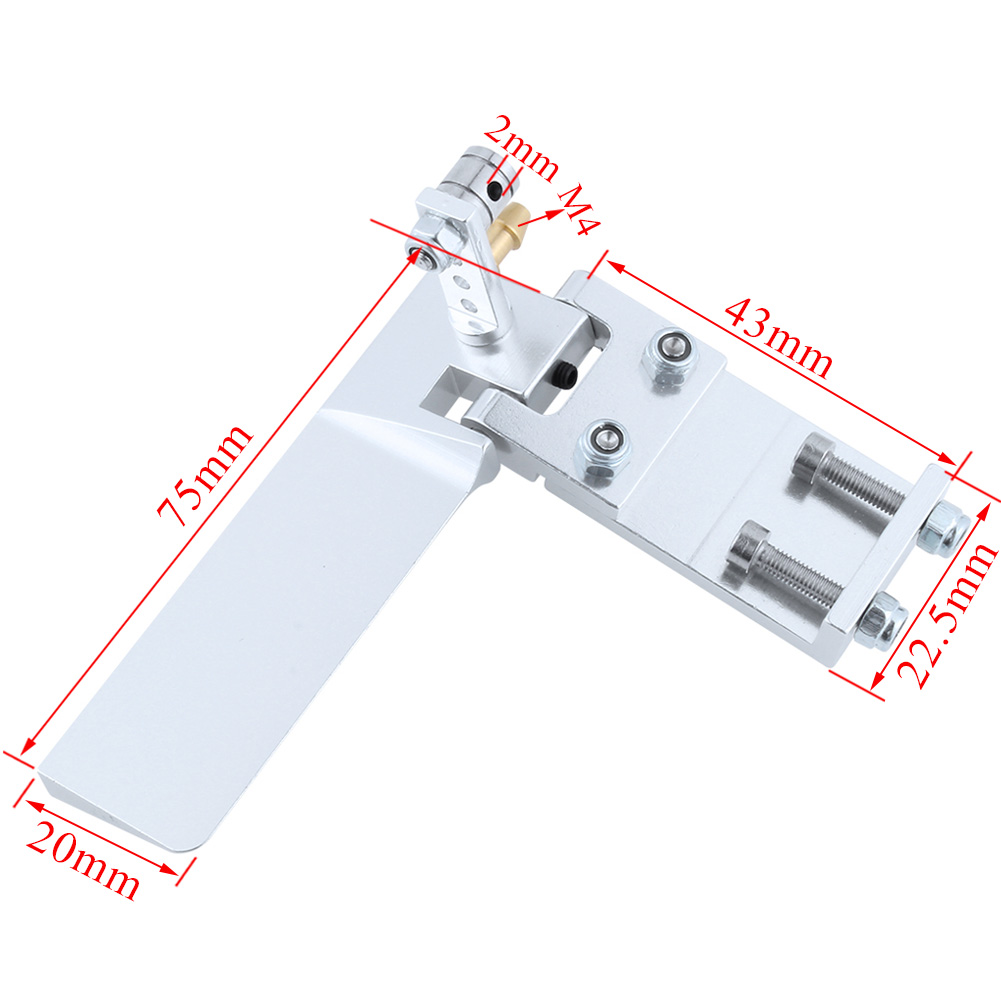 Aluminiowe sterowanie do łodzi – Rc Boat Rudder Aluminum Water Pickup recenzja i cena