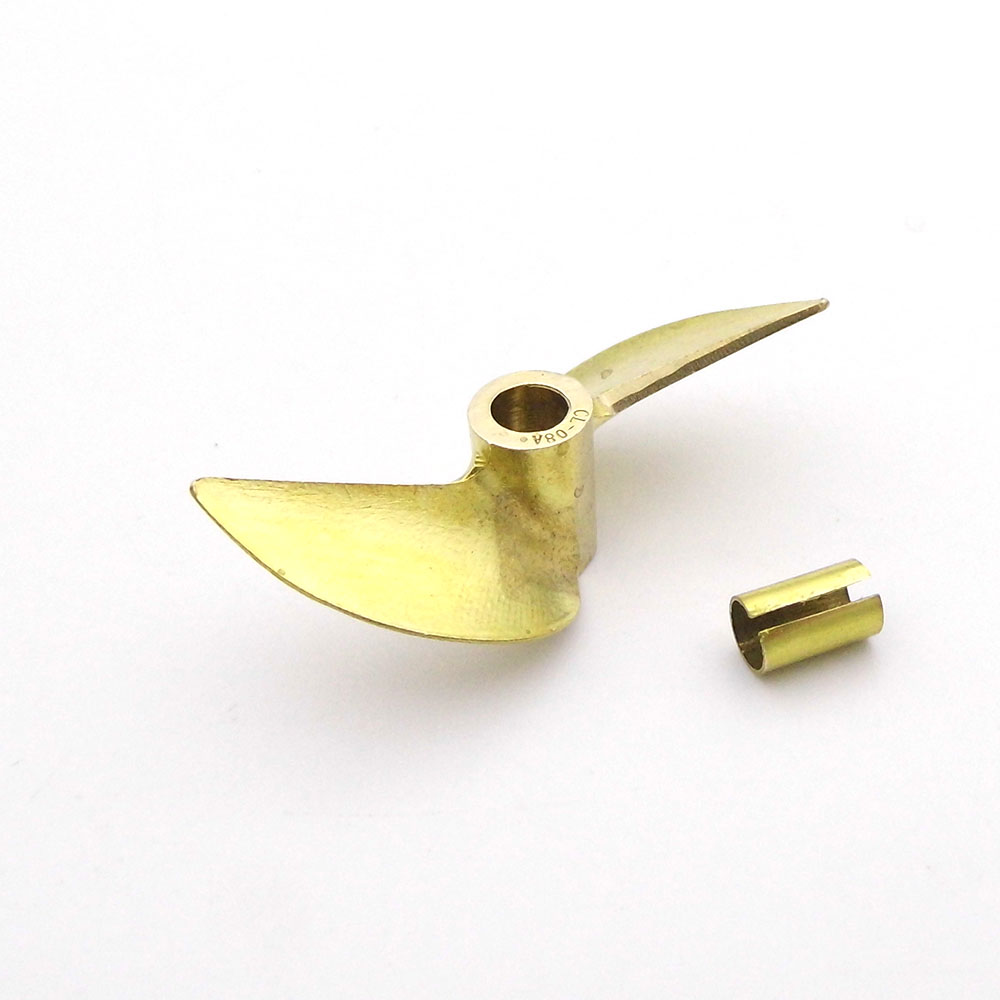 1PC Małe 2-łopatkowe śmigło mi – Rc Boat Metal Propeller Copper 3 Blade recenzja i cena