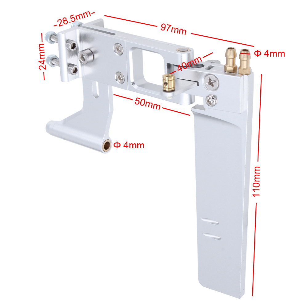 Zestaw do modernizacji łodzi R – Rc Boat Rudder Aluminum Water Pickup recenzja i cena