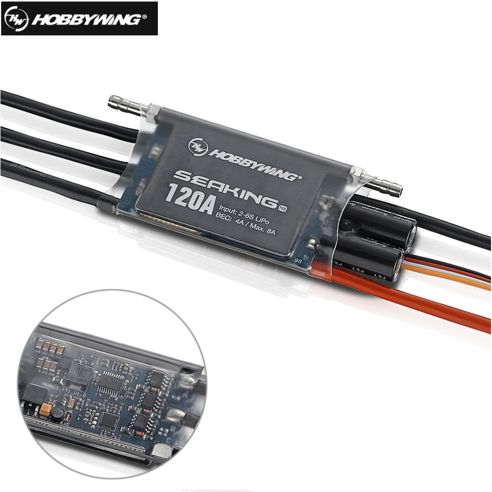 Hobbywing Seaking‑PRO 120A Bez – Brushless Esc Waterproof 120A Marine recenzja i cena