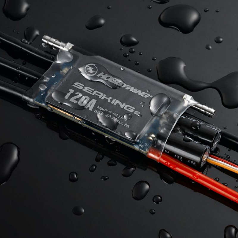 Hobbywing Seaking‑PRO 120A Bez – Brushless Esc Waterproof 120A Marine recenzja i cena