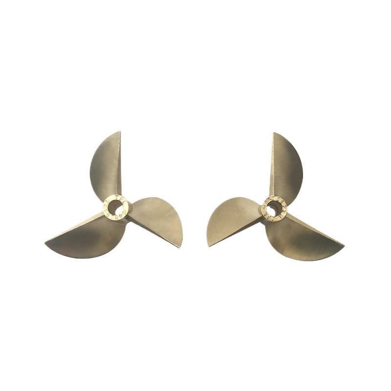 Miedziane śruby napędowe do mo – Rc Boat Metal Propeller Copper 3 Blade recenzja i cena