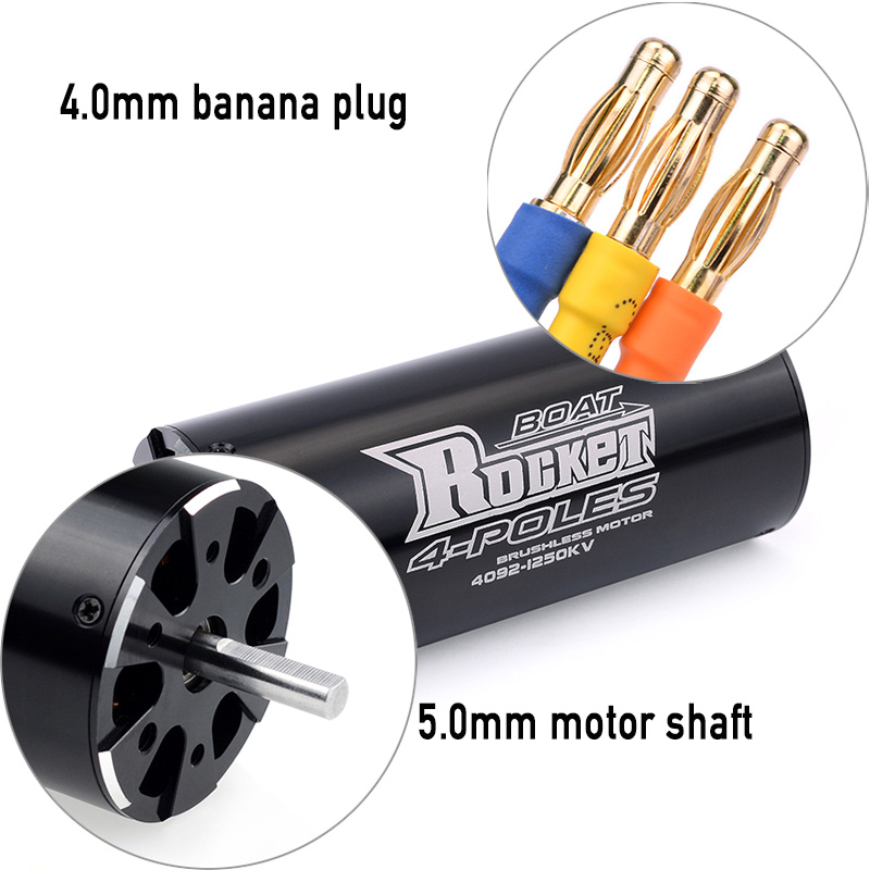 SURPASS HOBBY Rocket 4074 4082 – Rc Boat Water Cooling Jacket Motor recenzja i cena