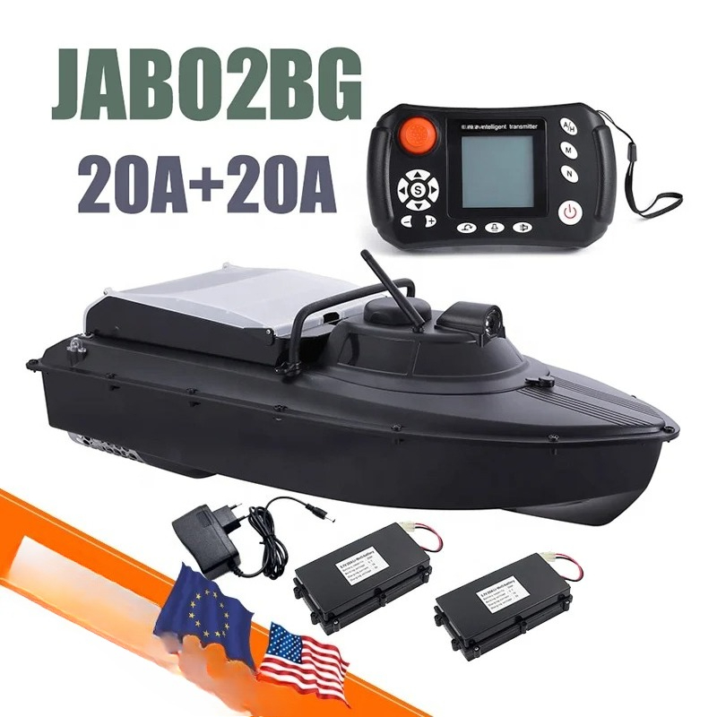 Niemieckie magazyny JABO2BG 20 – Rc Bait Boat Gps Autopilot Fish Finder recenzja i cena