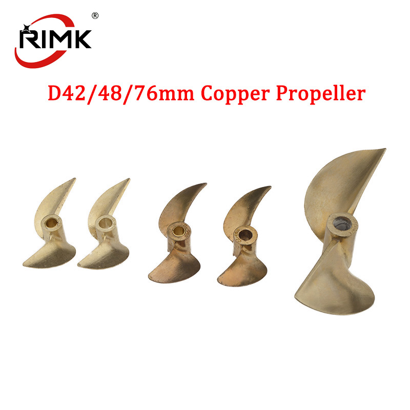 1 szt. Śmigła miedziane do łod – Rc Boat Metal Propeller Copper 3 Blade recenzja i cena
