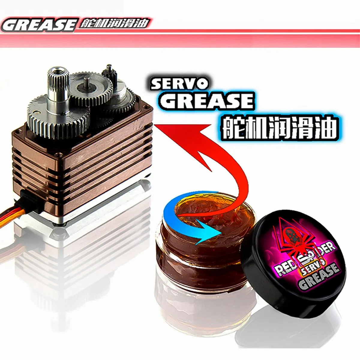Olej do redukcji hałasu serwom – Marine Grease Waterproof Rc Boat recenzja i cena