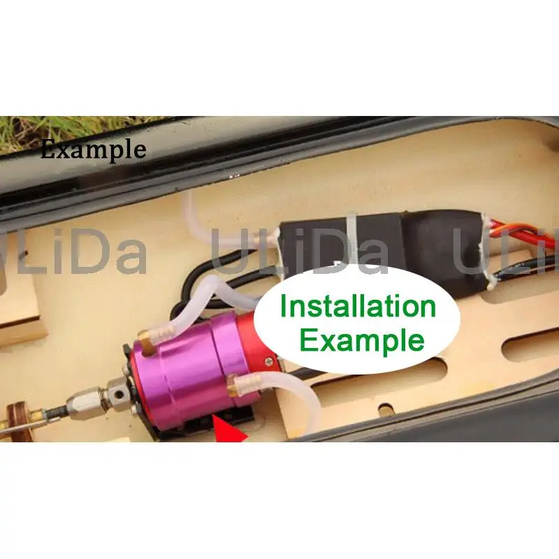 Osłona chłodząca CNC do silnik – Rc Boat Water Cooling Jacket Motor recenzja i cena