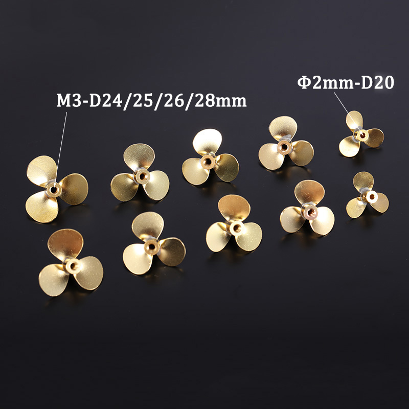 1 szt. Miedziana 3-łopatowa śr – Rc Boat Metal Propeller Copper 3 Blade recenzja i cena