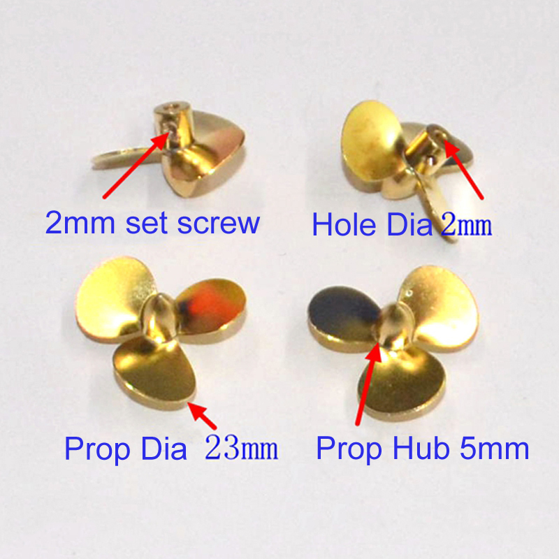23mm miedzi 3-ostrza śmigła wi – Rc Boat Metal Propeller Copper 3 Blade recenzja i cena