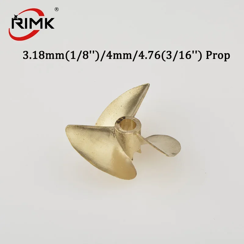 Śruba do łodzi RC, 3 łopatki,  – Rc Boat Metal Propeller Copper 3 Blade recenzja i cena