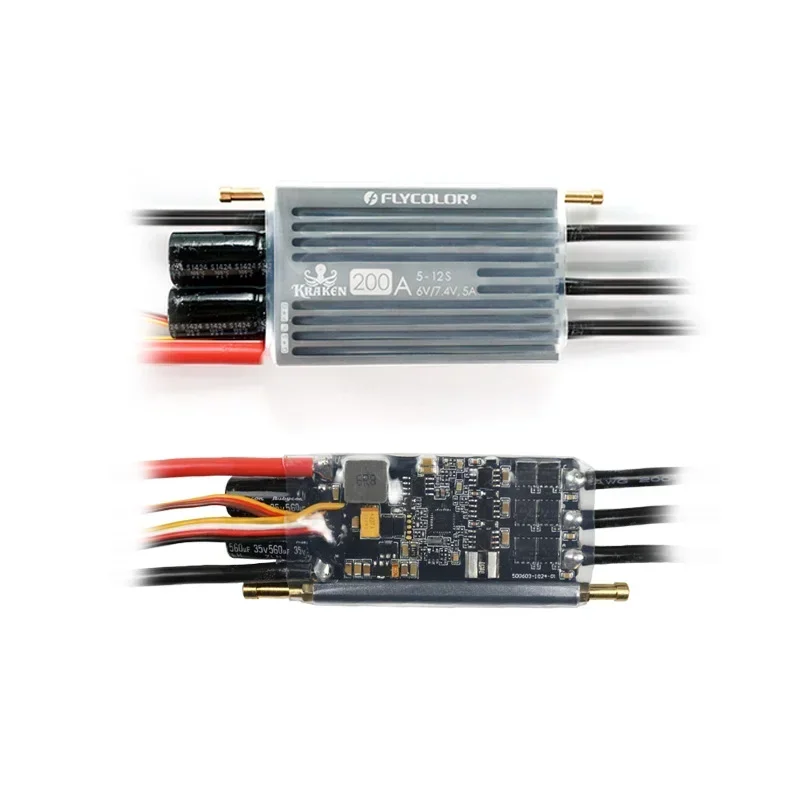 FLYCOLOR KRAKEN Wersja Wysokie – Brushless Esc Waterproof 120A Marine recenzja i cena