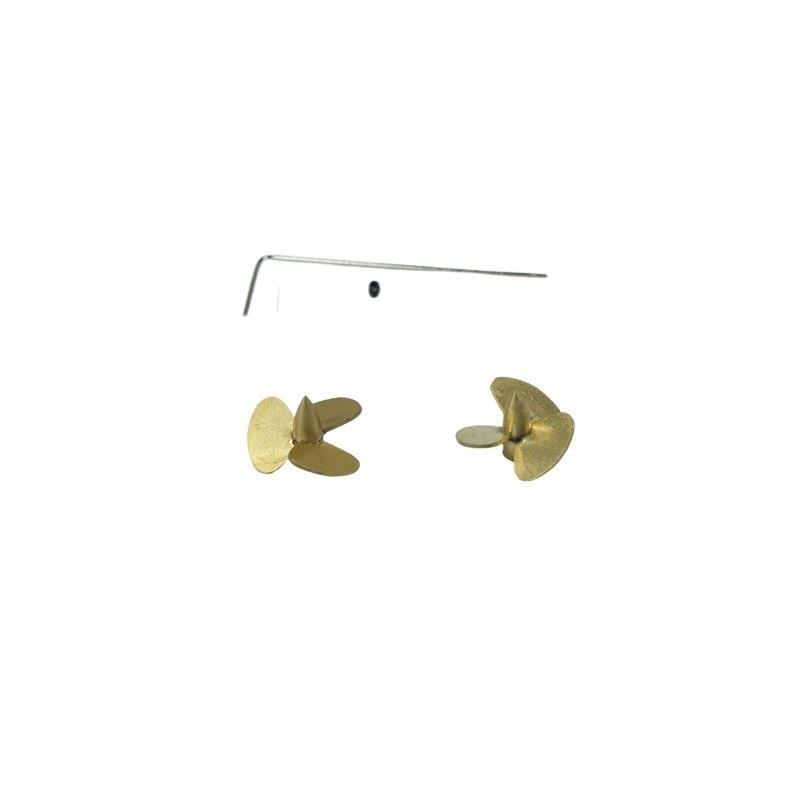 Zestaw 3-łopatowych miedzianyc – Rc Boat Metal Propeller Copper 3 Blade recenzja i cena