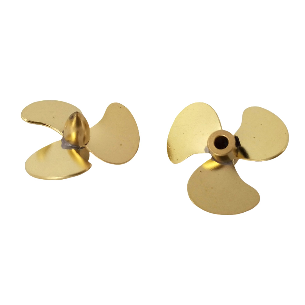 Śruba do łodzi RC 2mm 19mm Mie – Rc Boat Metal Propeller Copper 3 Blade recenzja i cena