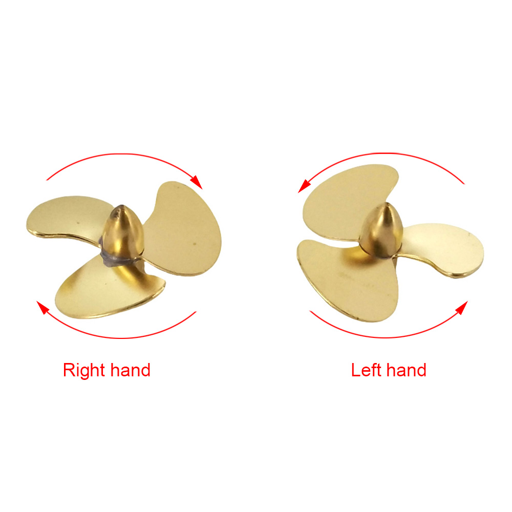Śruba do łodzi RC 2mm 19mm Mie – Rc Boat Metal Propeller Copper 3 Blade recenzja i cena