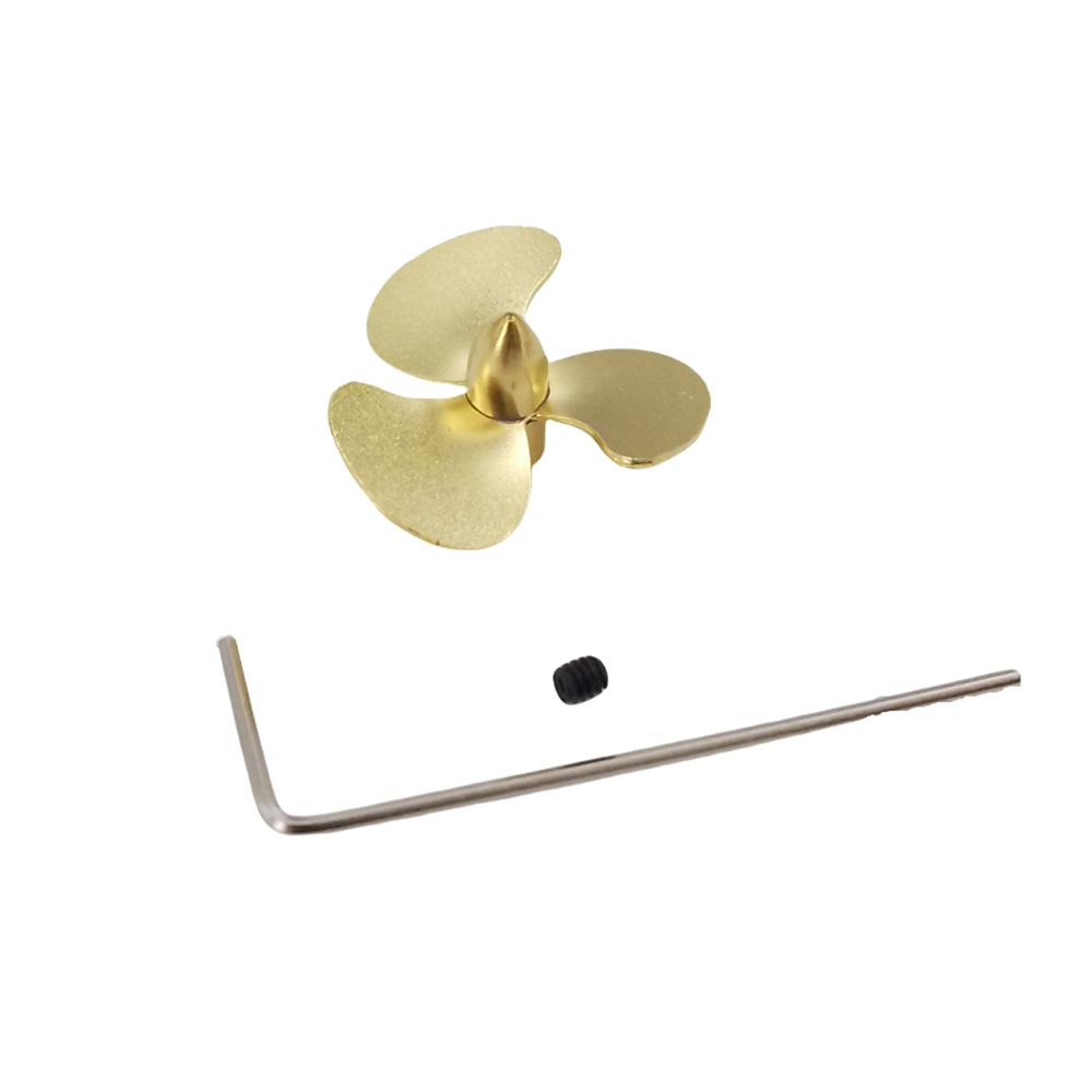 Śruba do łodzi RC 2mm 19mm Mie – Rc Boat Metal Propeller Copper 3 Blade recenzja i cena
