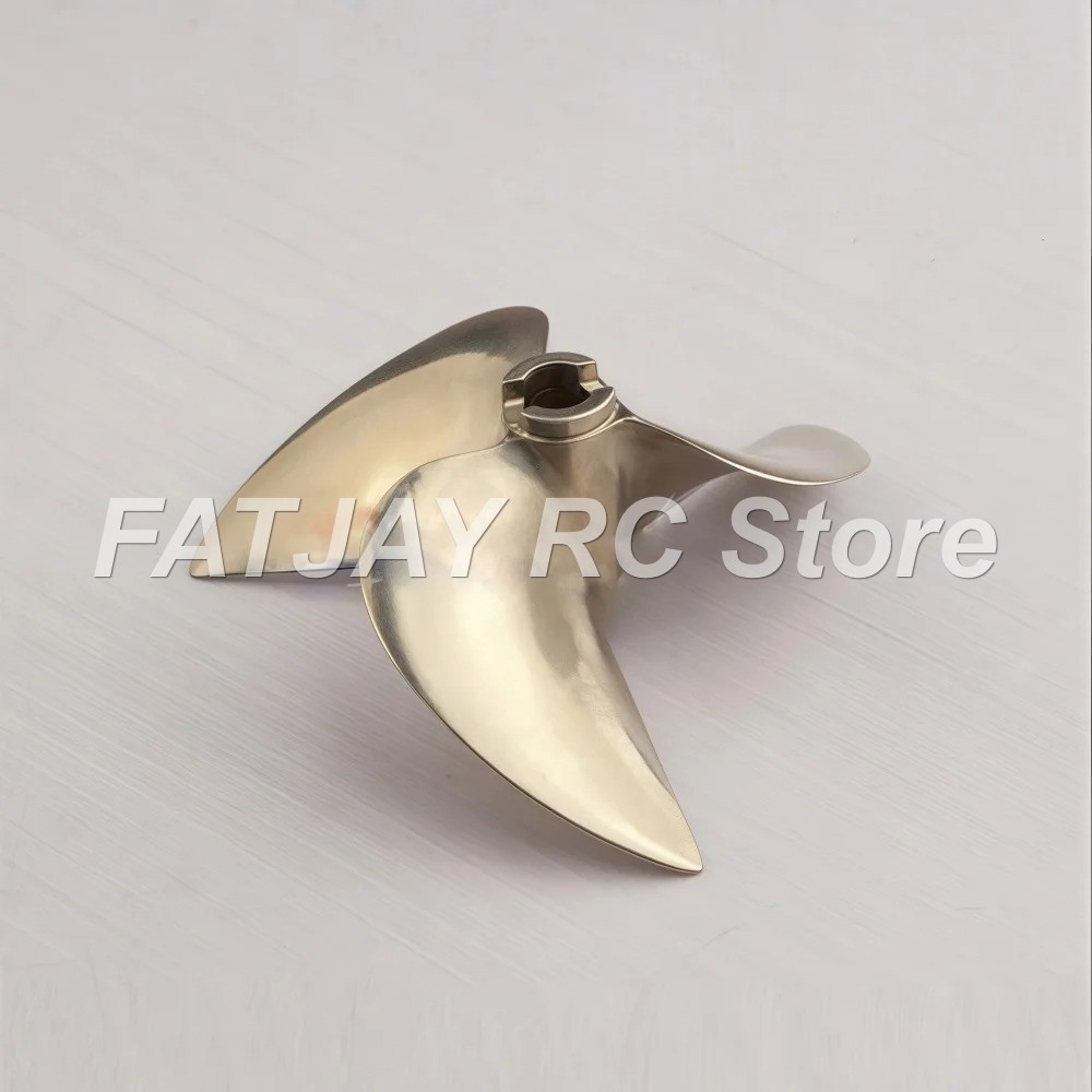 Śmigło RC FATJAY z wałem 6.35m – Rc Boat Metal Propeller Copper 3 Blade recenzja i cena