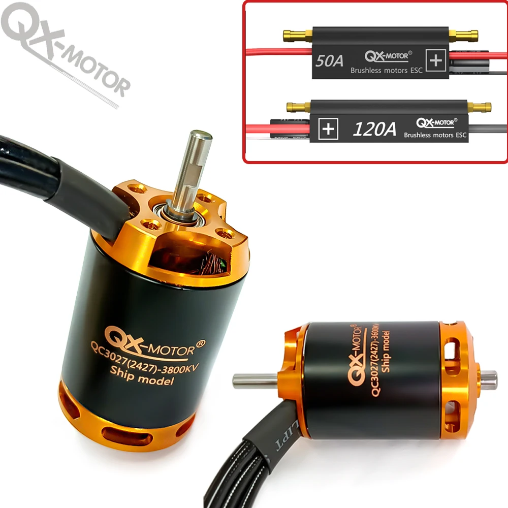 UniFlyQX-MOTOR QC3027 Wodoodpo – Brushless Esc Waterproof 120A Marine recenzja i cena